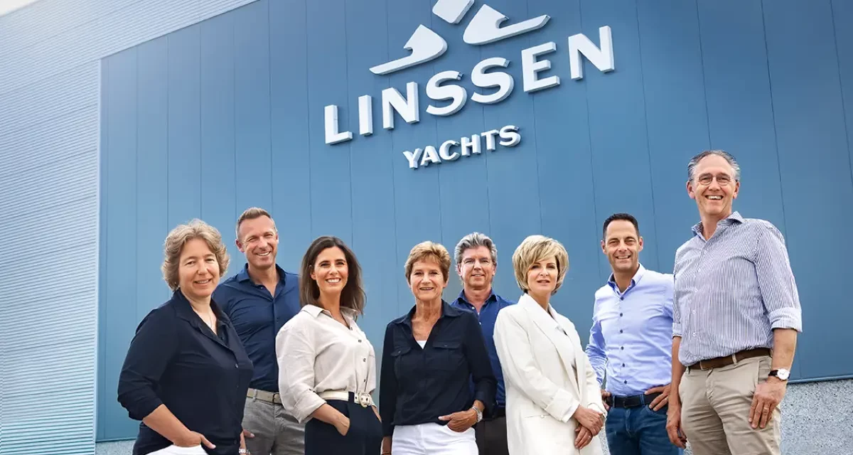 Nieuwe directie bij familiebedrijf Linssen Yachts