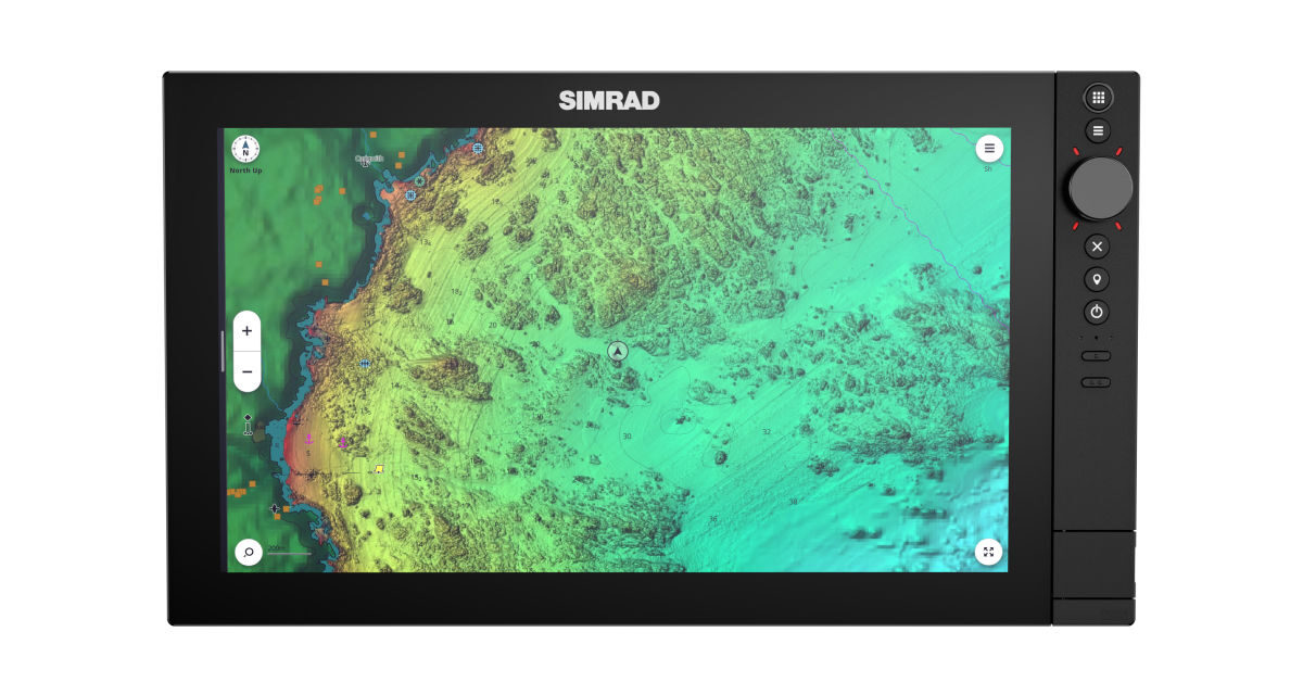 Simrad NSS 4 kaartplotter en fishfinder