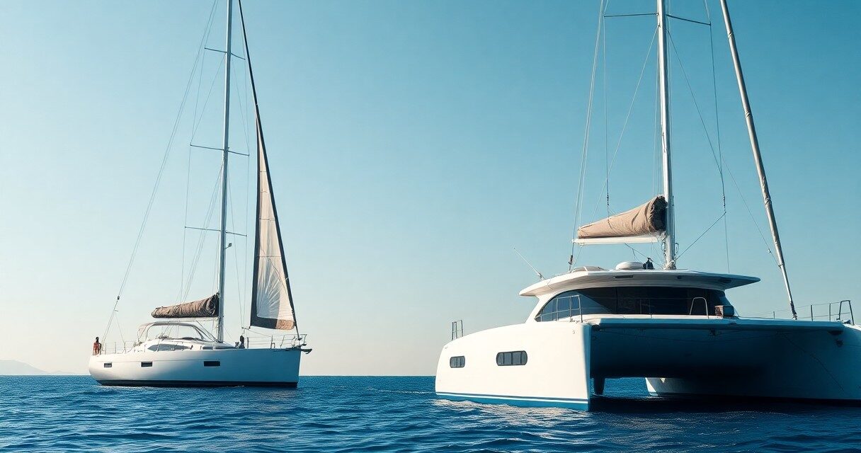 <strong>Zeiljacht</strong> vs. <strong>Catamaran</strong> – wat past het best bij <strong>jouw vaarstijl</strong>?